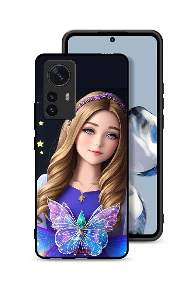 Xiaomi 12 Protective Case Cover Cute Butterfly Girl