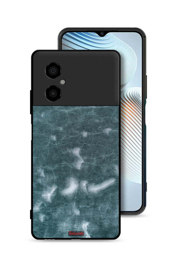 غطاء حماية لهاتف Xiaomi Poco M4 5G بنمط ستونيش