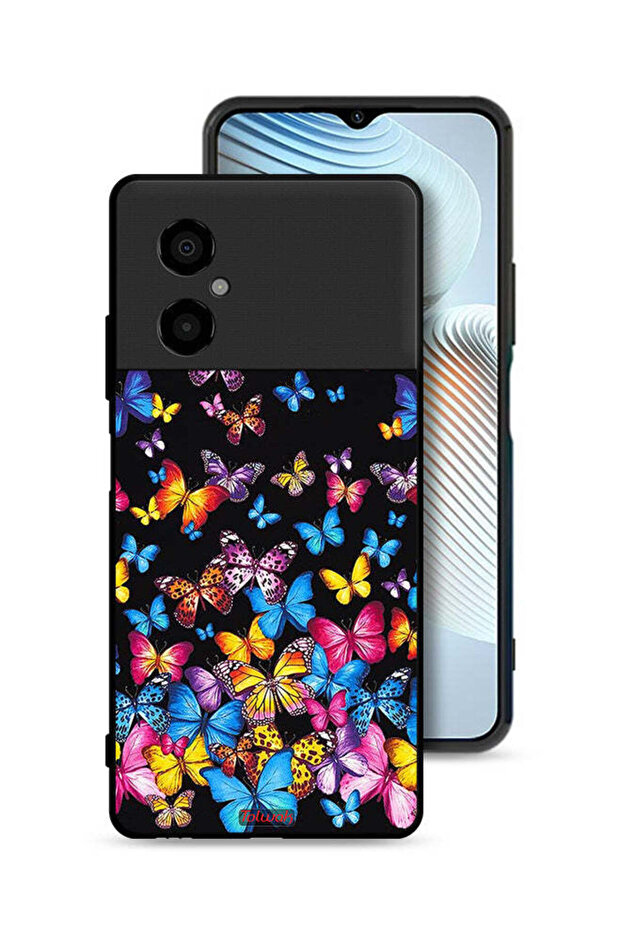 Xiaomi Poco M4 5G Protective Case Cover Colorful Butterflies