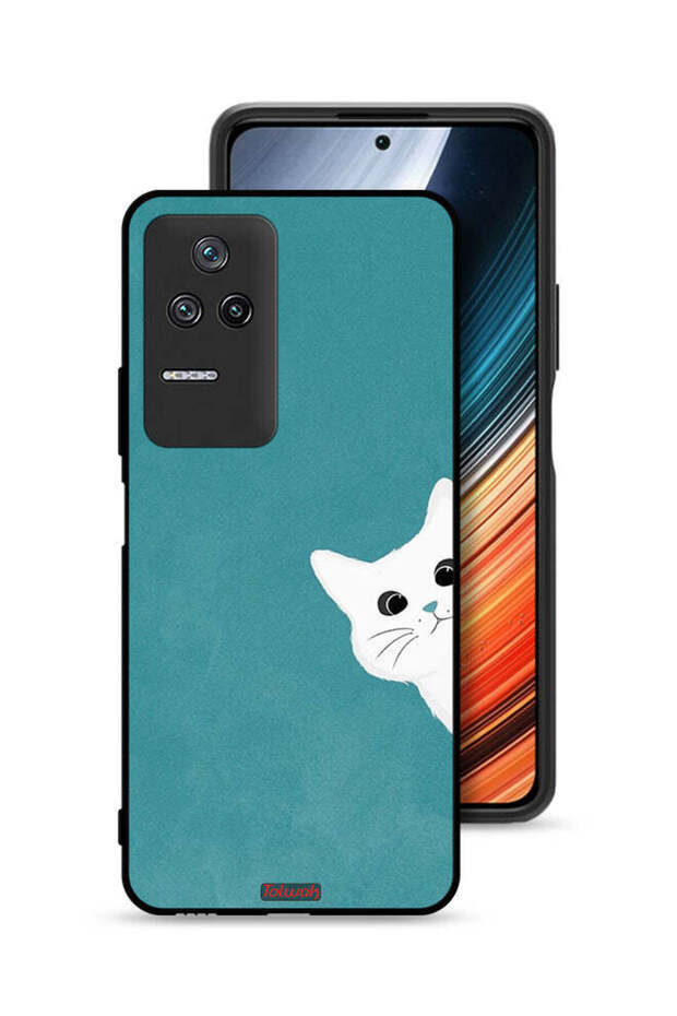 Xiaomi Redmi K50 Protective Case Cover Cat Appearing