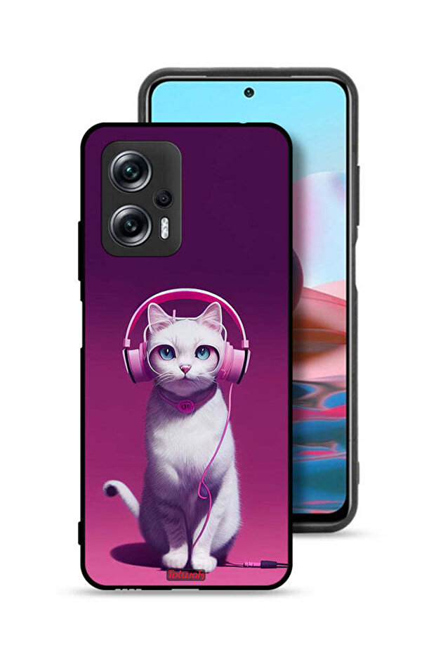 Xiaomi Poco X4 GT Protective Case Cover Cute Kitten