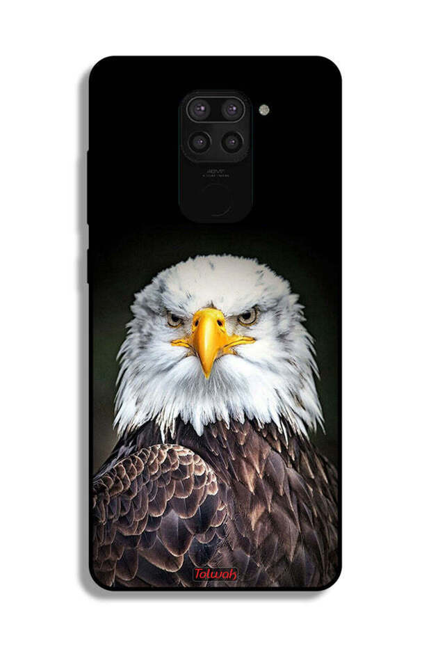 غطاء حماية لهاتف شاومي ريدمي نوت 9 بتصميم النسر - 2