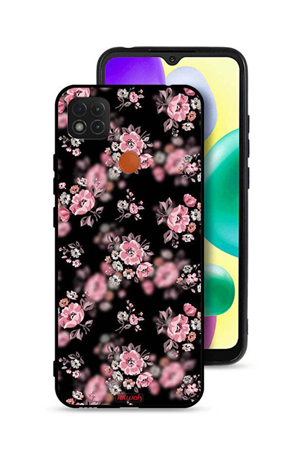 Xiaomi Redmi 10A Protective Case Cover Portrait Flowers Pattern