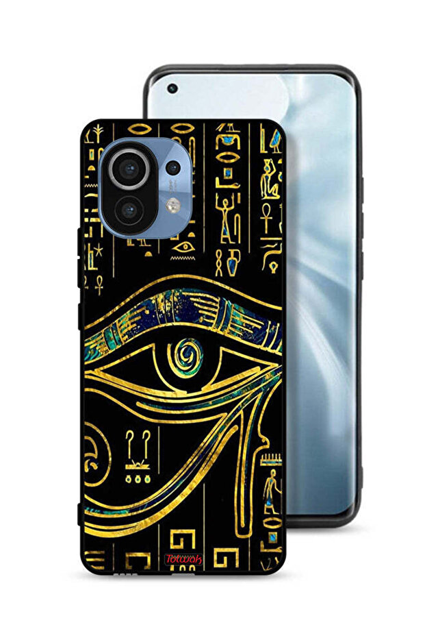 غطاء حماية لهاتف Xiaomi Mi 11 بتصميم عين فنية