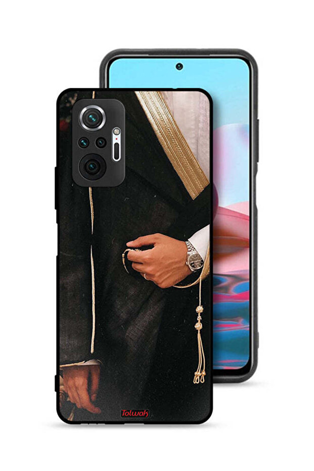 غطاء حماية لهاتف شاومي ريدمي نوت 10 برو 4G - تصميم عربي