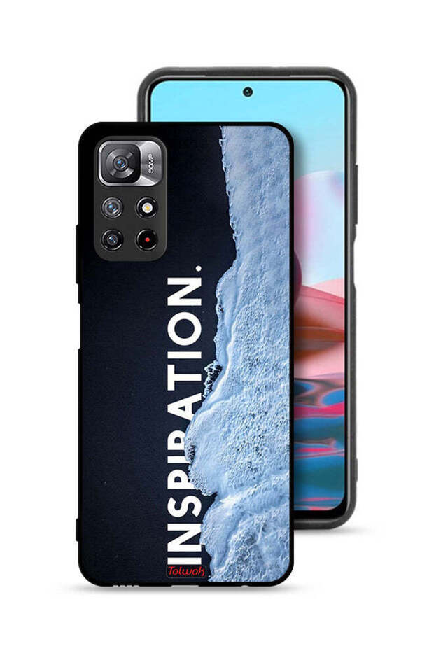 غطاء حماية لهاتف Xiaomi Redmi Note 11 4G بتصميم مستوحى من الطبيعة