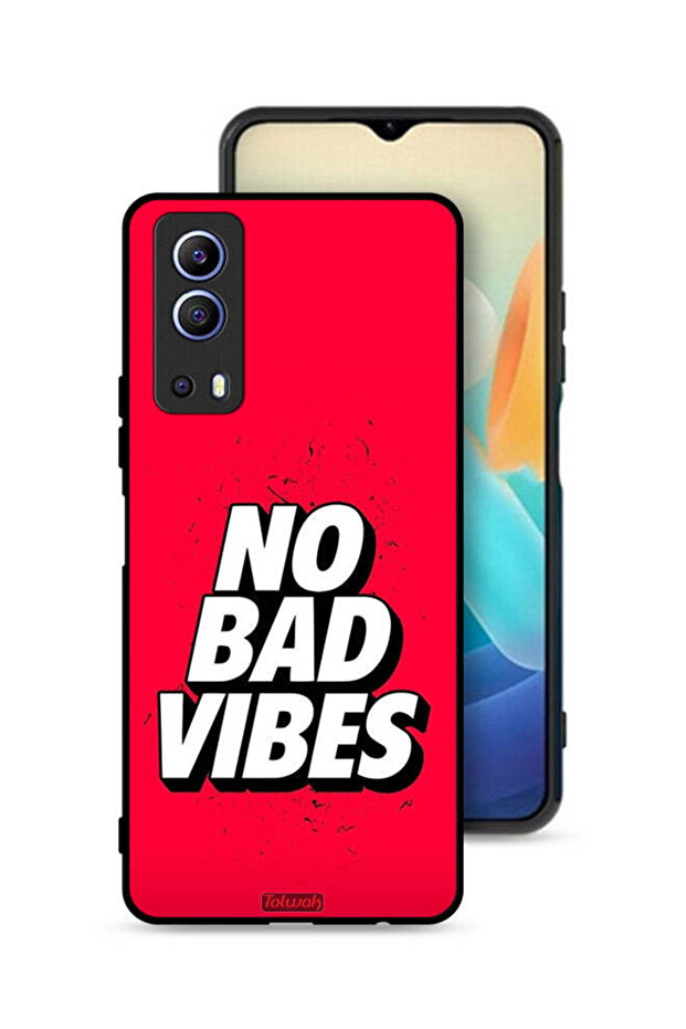 Vivo Y72 5G Protective Case Cover No Bad Vibes