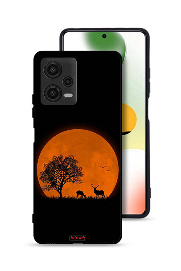 Xiaomi Poco X5 Protective Case Cover Evening Moon Art
