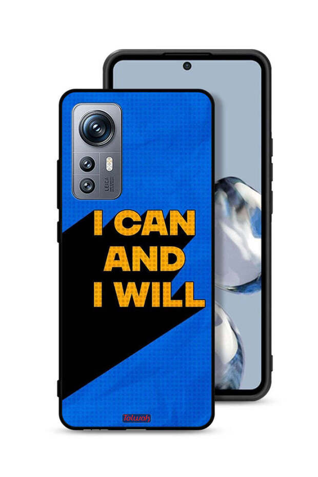 غطاء حماية لهاتف Xiaomi 12S "أنا أستطيع وسأفعل"
