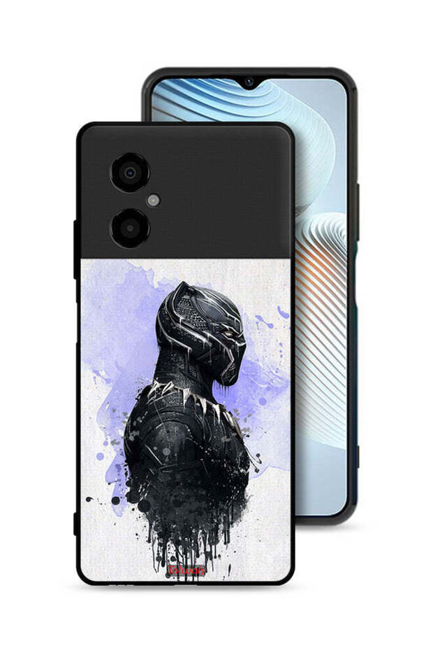 غطاء حماية Xiaomi Poco M4 5G باللون الأسود النمري