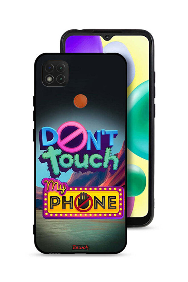Xiaomi Redmi 10A Protective Case Cover Do Not Touch My Phone