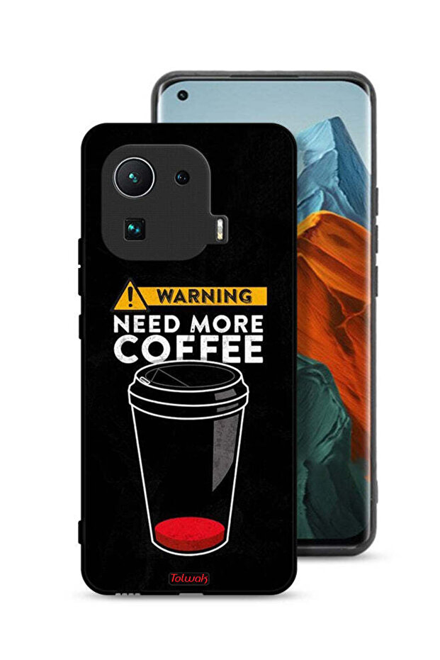 Xiaomi Mi 11 Pro Protective Case Cover Need More Coffee