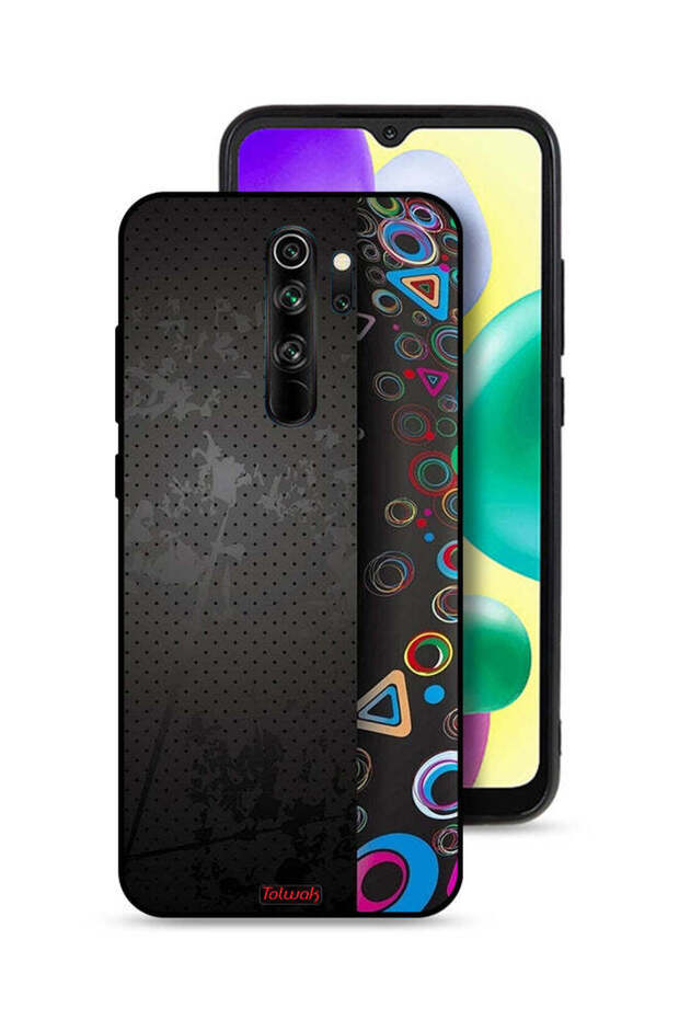 غطاء حماية بنمط لهاتف شاومي ريدمي نوت 8 برو - 1