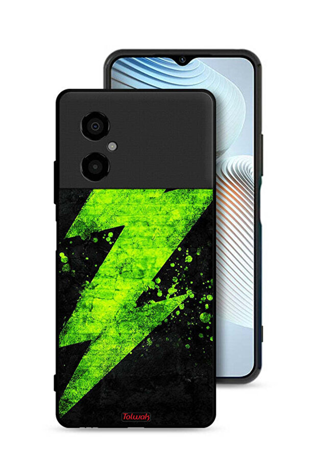 Xiaomi Poco M4 5G Protective Case Cover Electric Pattern