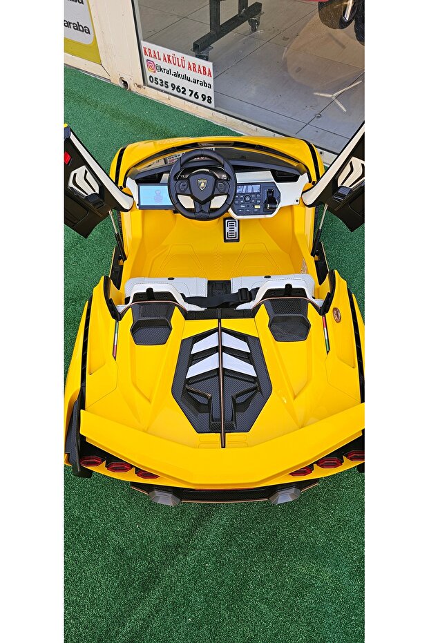 24 VOLT Lamborghini Sian lisanslı - 3