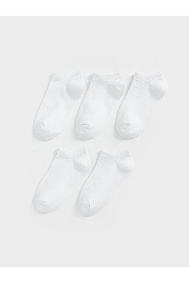 Create Your Style from Uzg Store |   Basic Boy's Booties Socks 5-Piece - 1
