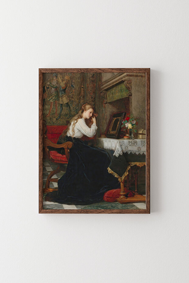 Mirror - Wooden Patterned Frame