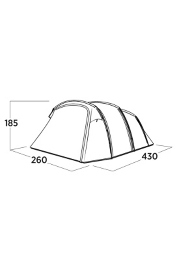 Cort de camping Hamra 4 - 8