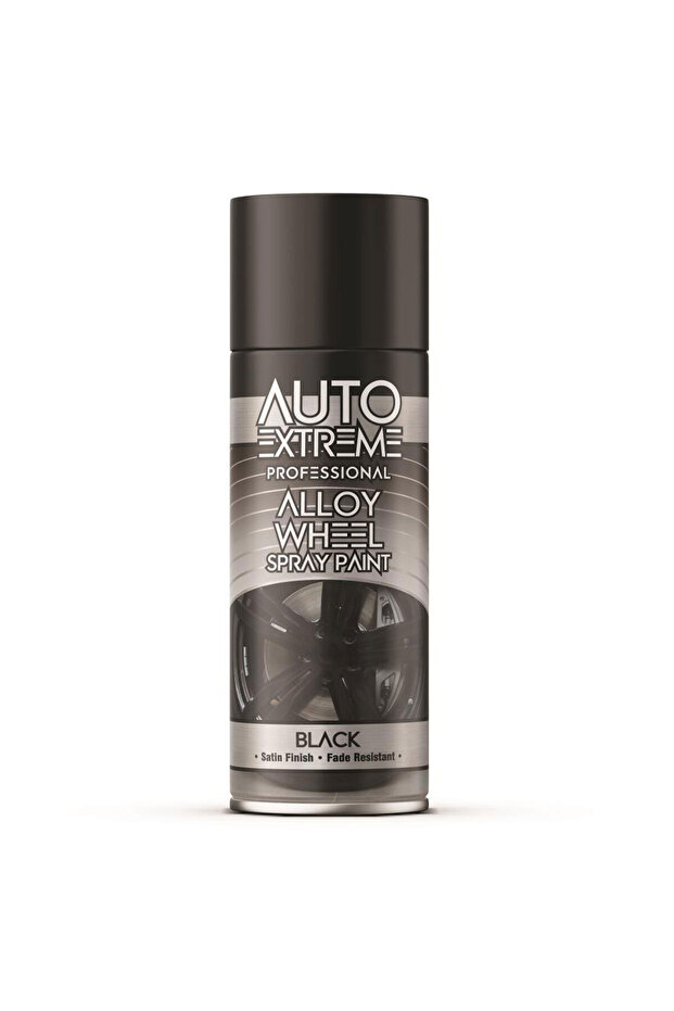Alloy Wheel Spray Paint Black 400ml