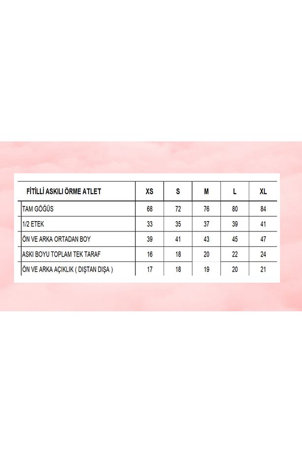 Siyah Askılı Fitilli Örme Atlet - 2