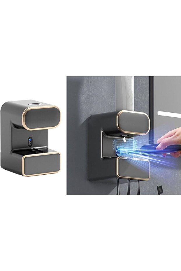 موزع معجون أسنان أوتوماتيكي مثبت على الحائط - 2