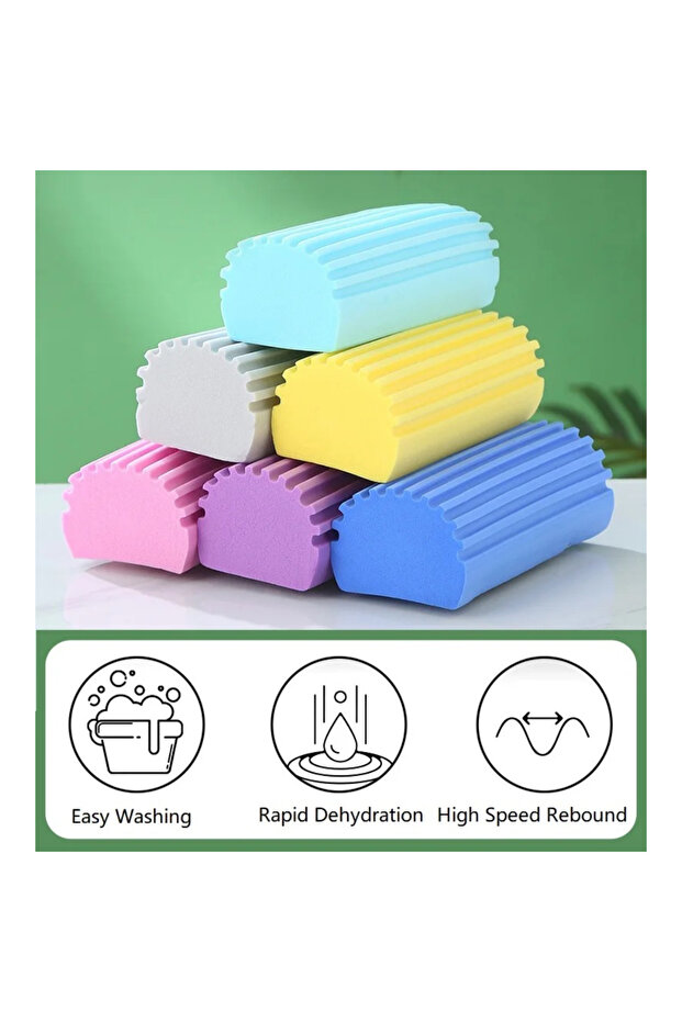 Multi-purpose PVA sponge with high absorption, gray - 5