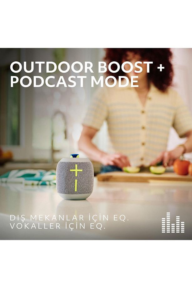 WONDERBOOM 4 Taşınabilir Su Geçirmez Bluetooth Hoparlör, Büyük Bas ve 360 Derece Ses - - 3