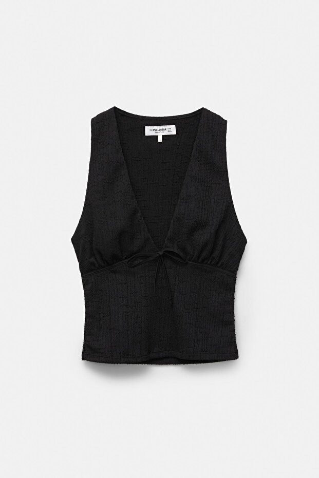 Rustik bağlamalı üst - 6