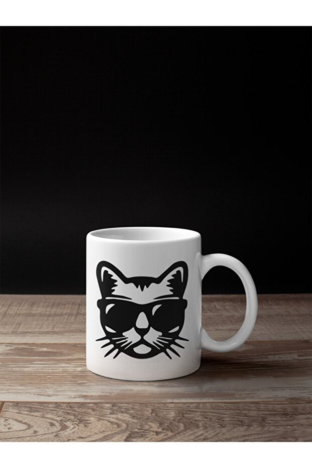 كوب بطبعة قطة - 1