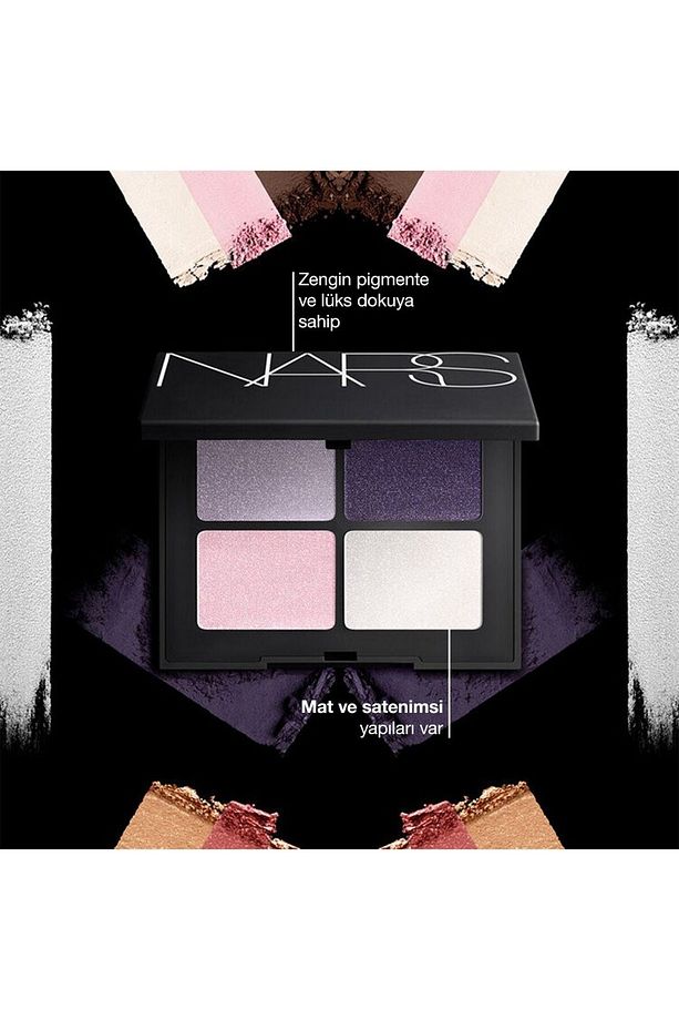 QUAD EYESHADOW Dörtlü Far Paleti Mat ve Satenimsi Zengin pigment (1.2 x 4) GR - 5