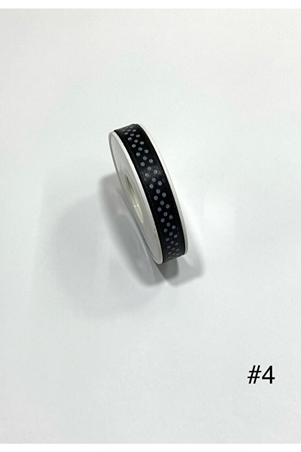 Polka Dot Ribbon / 1 cm (10 mm) / 10 Meters