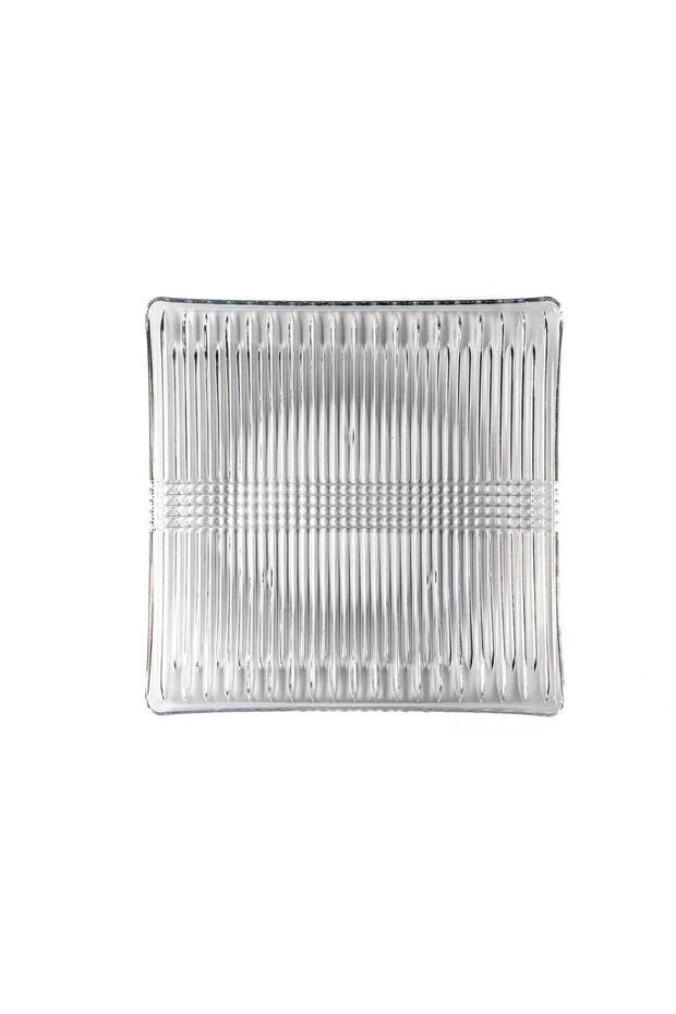 Kare 2li Cam Servis Tabak 28x28x2cm - 2