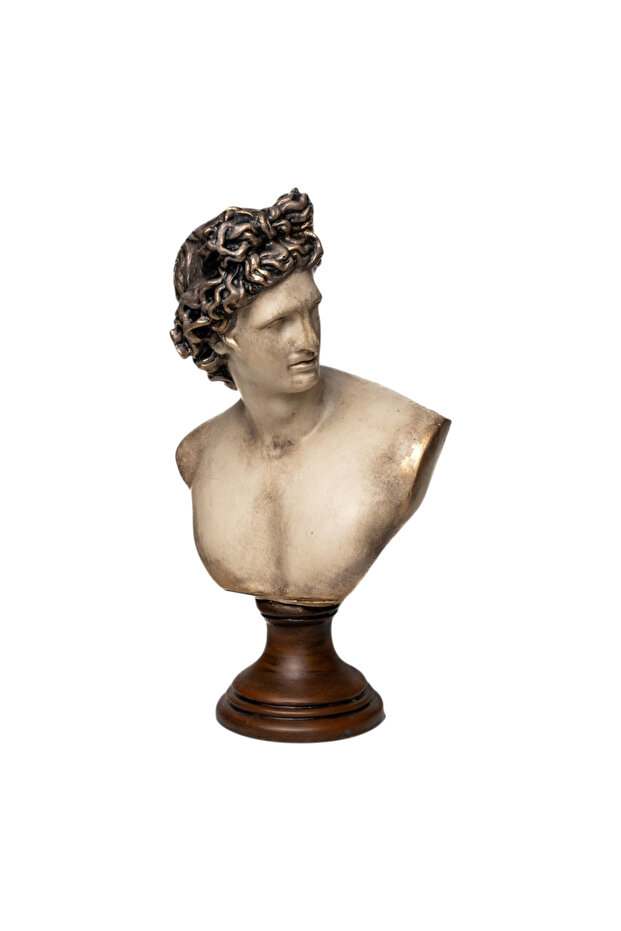 Dekoratif Apollo Büst - 3