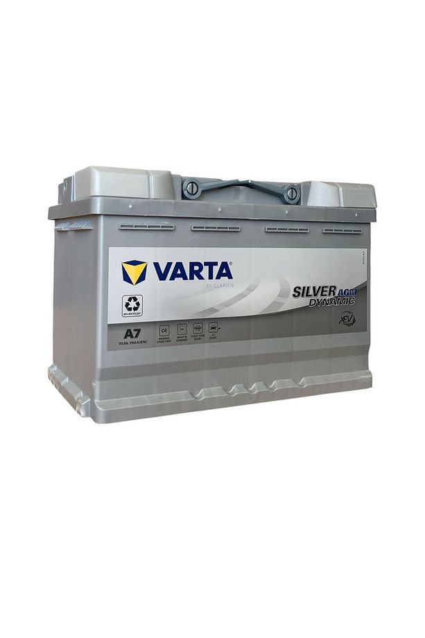 Akü 70 Ah 760a (EN) A7 Agm Start Stop Üretim 2025 Depozito Iadesiz - 3
