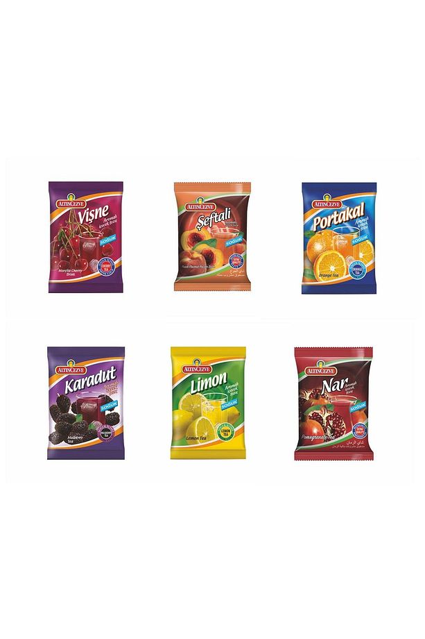 Soğuk İçecek Tozu Limonata 6'lı Paket 450 Gr x 6 Adet - 1