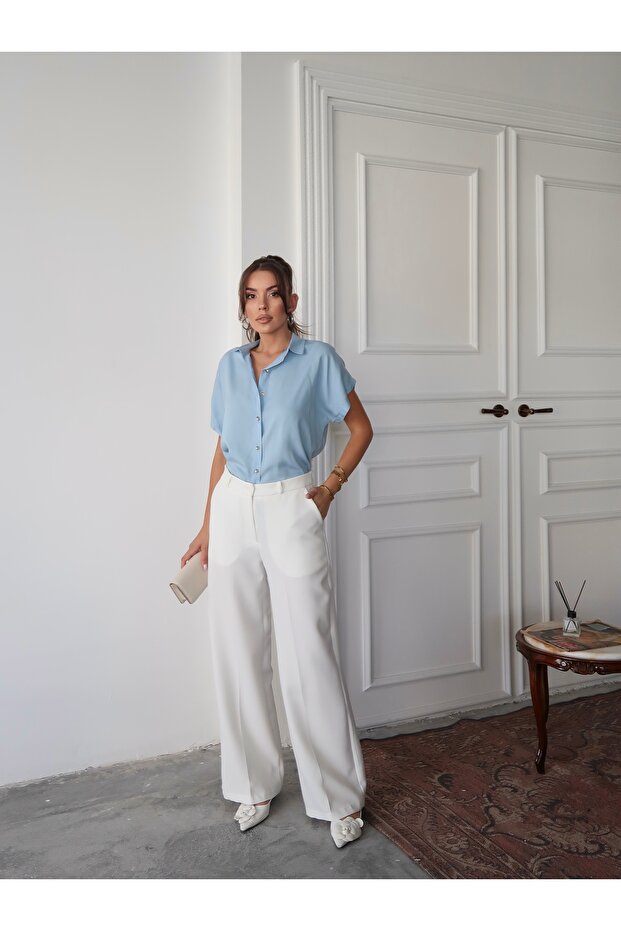 Kısa Kollu Gömlek - 4