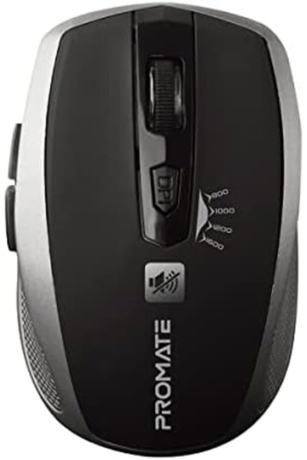 1600DPI Silent Wireless Mouse, Ergonomic Symmetric Cordless Mouse with Long Battery Life, Op