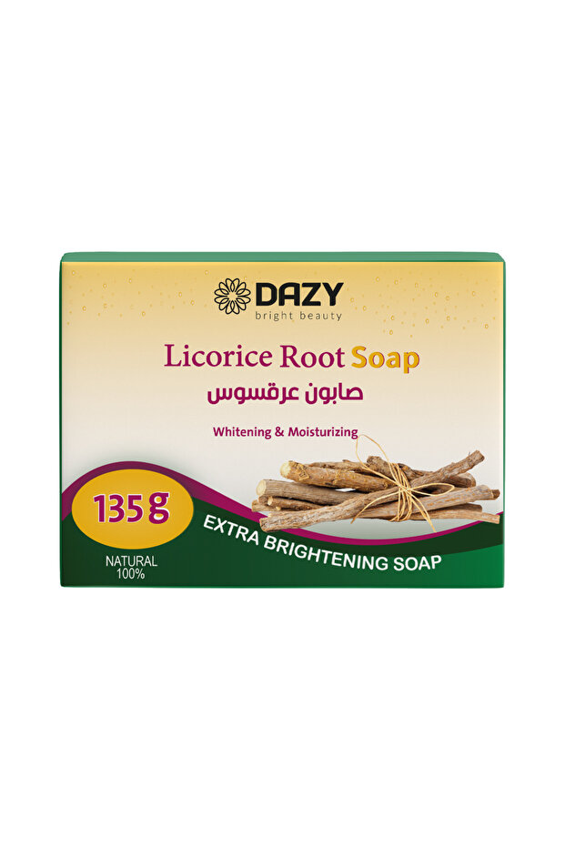 دازى برايت بيوتي صابون عرقسوس 135 جم