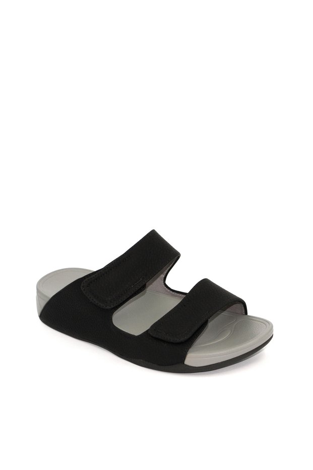 Boys’ Traditional Arabic Sandals – Soft Leather Slip-On Footwear for Daily & Festive Use