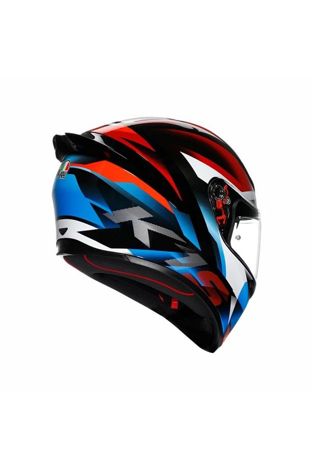 K1 S E2206 Fastlap Black Red Blue Kapalı Kask - 6