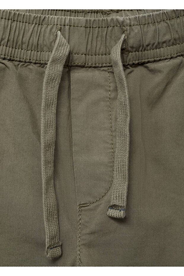 Beli elastik pantolon - 5