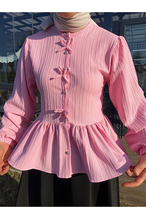 Fiyonklu Gömlek - 3