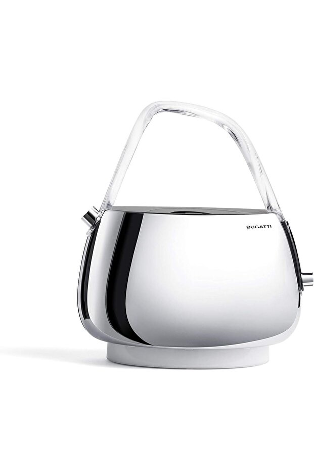 Jacqueline Kettle Chrome & Transparent Handle - 1
