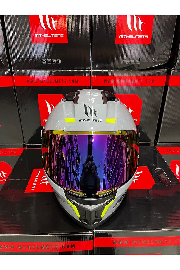 Helmets Stinger 2 solid kask(şeffaf vizörlü) şekilde gönderilecektir - 1