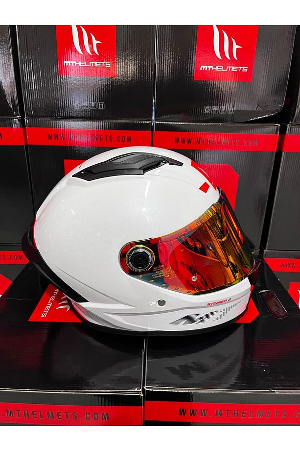 Helmets Stinger 2 solid kask(şeffaf vizörlü) şekilde gönderilecektir - 3