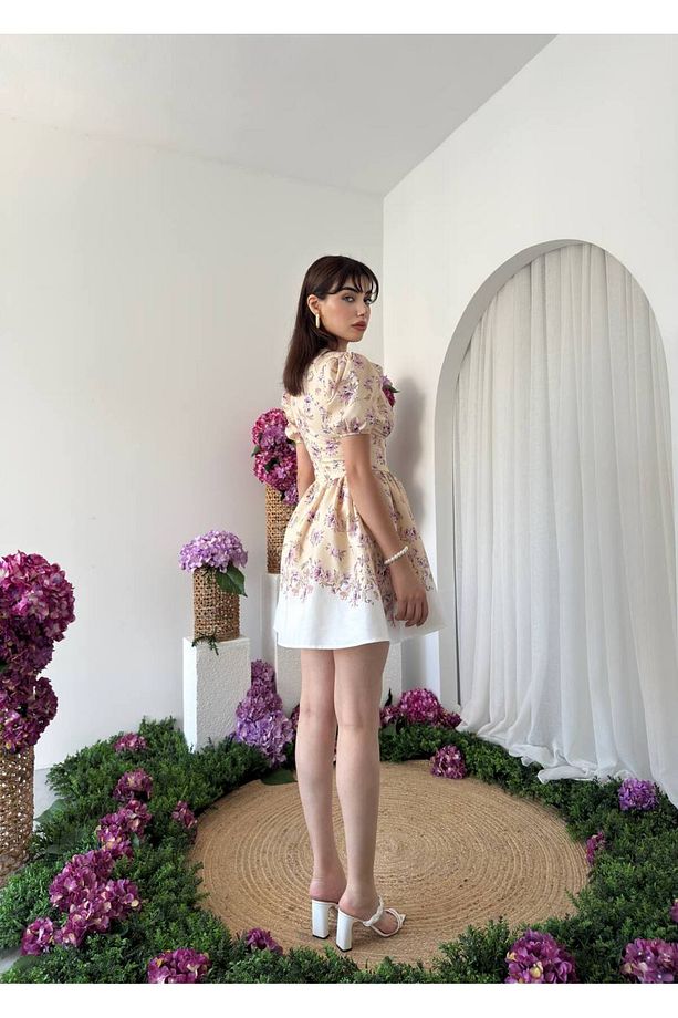 Bloom Mini Elbise - 3