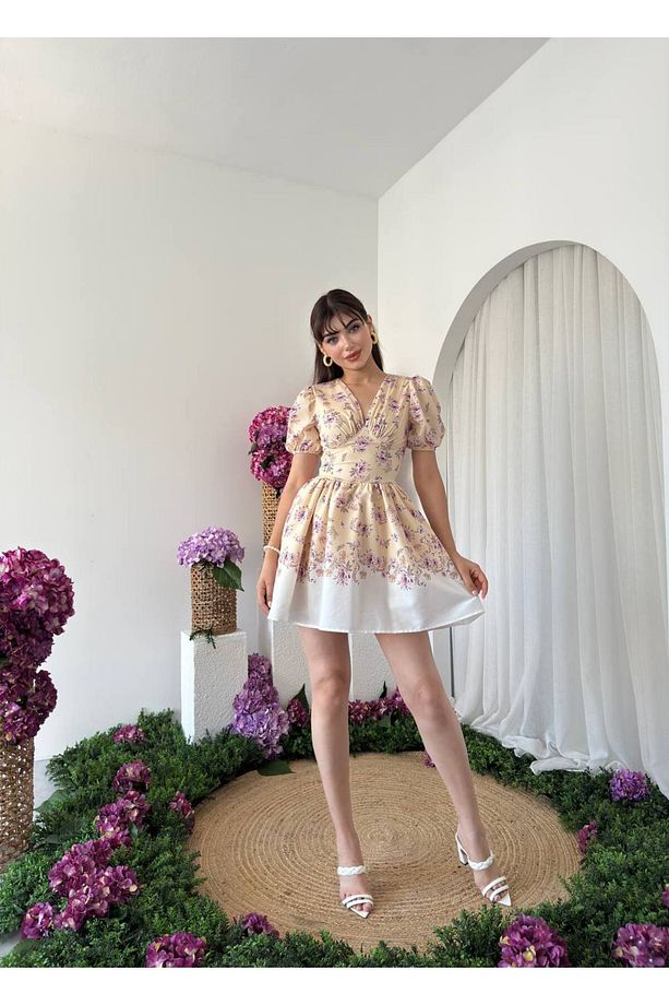 Bloom Mini Elbise - 2
