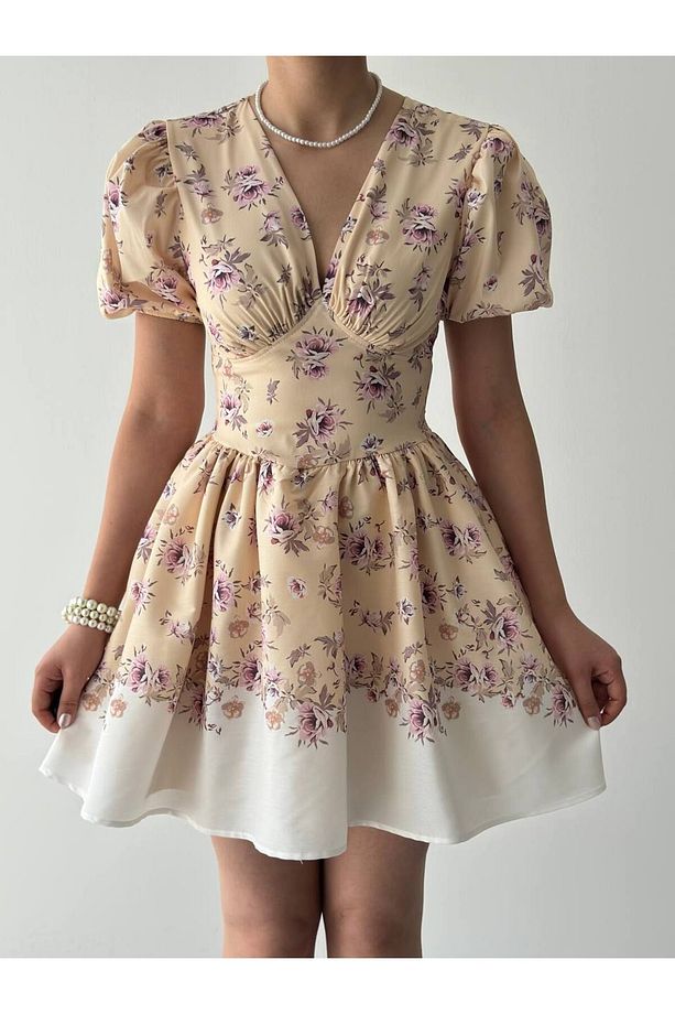 Bloom Mini Elbise - 7