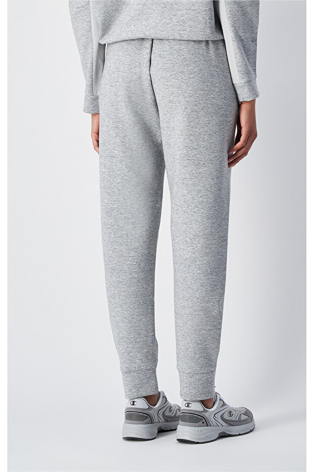 C-Tech Cuffed Pants Gri Kadın Eşofman Altı-117836-EM021 - 4