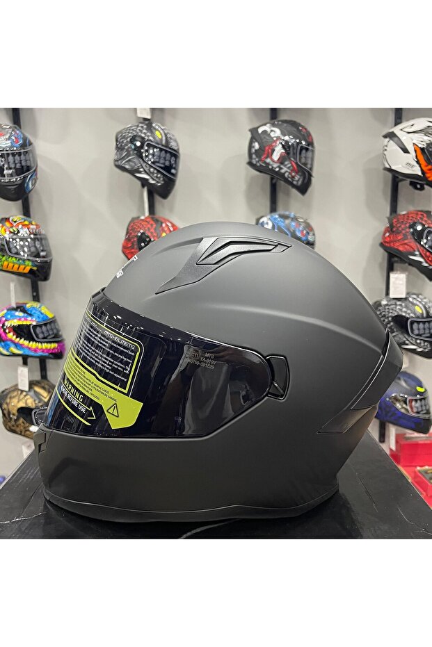 M-910 Full Face Kask MAT BLACK - 1